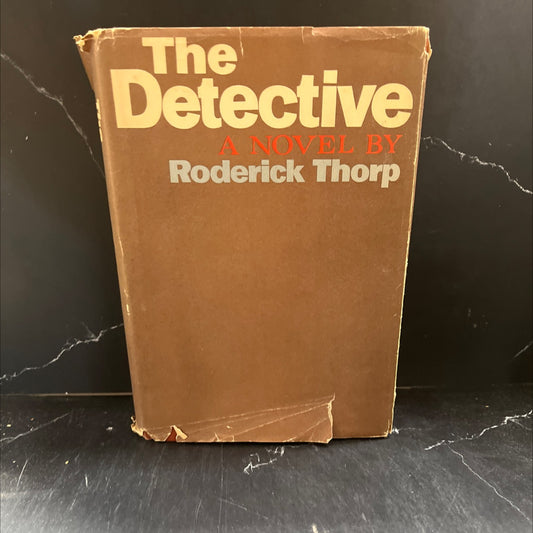 the detective book, by roderick thorp, 1966 Hardcover image 1