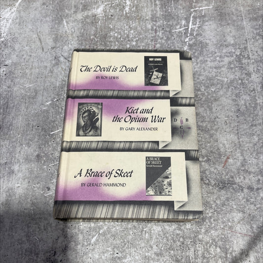 the devil is dead book, by roy lewis, 1989 Hardcover image 1