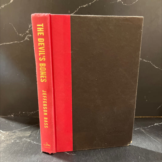 SIGNED the devil's bones book, by jefferson bass, 2008 Hardcover image 1