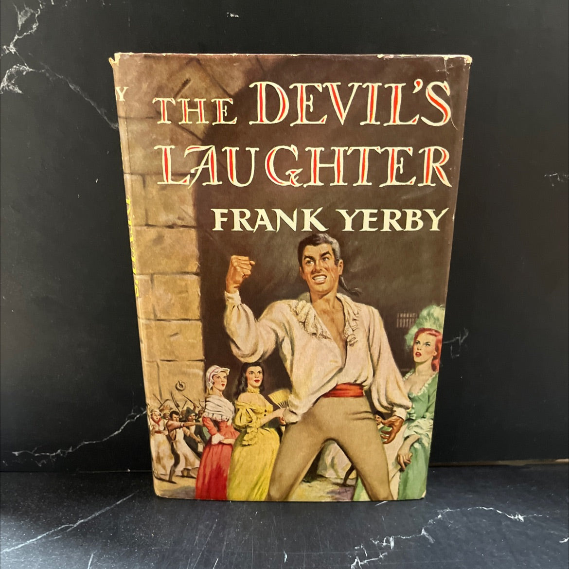 the devil's laughter book, by Frank Yerby, 1953 Hardcover image 1