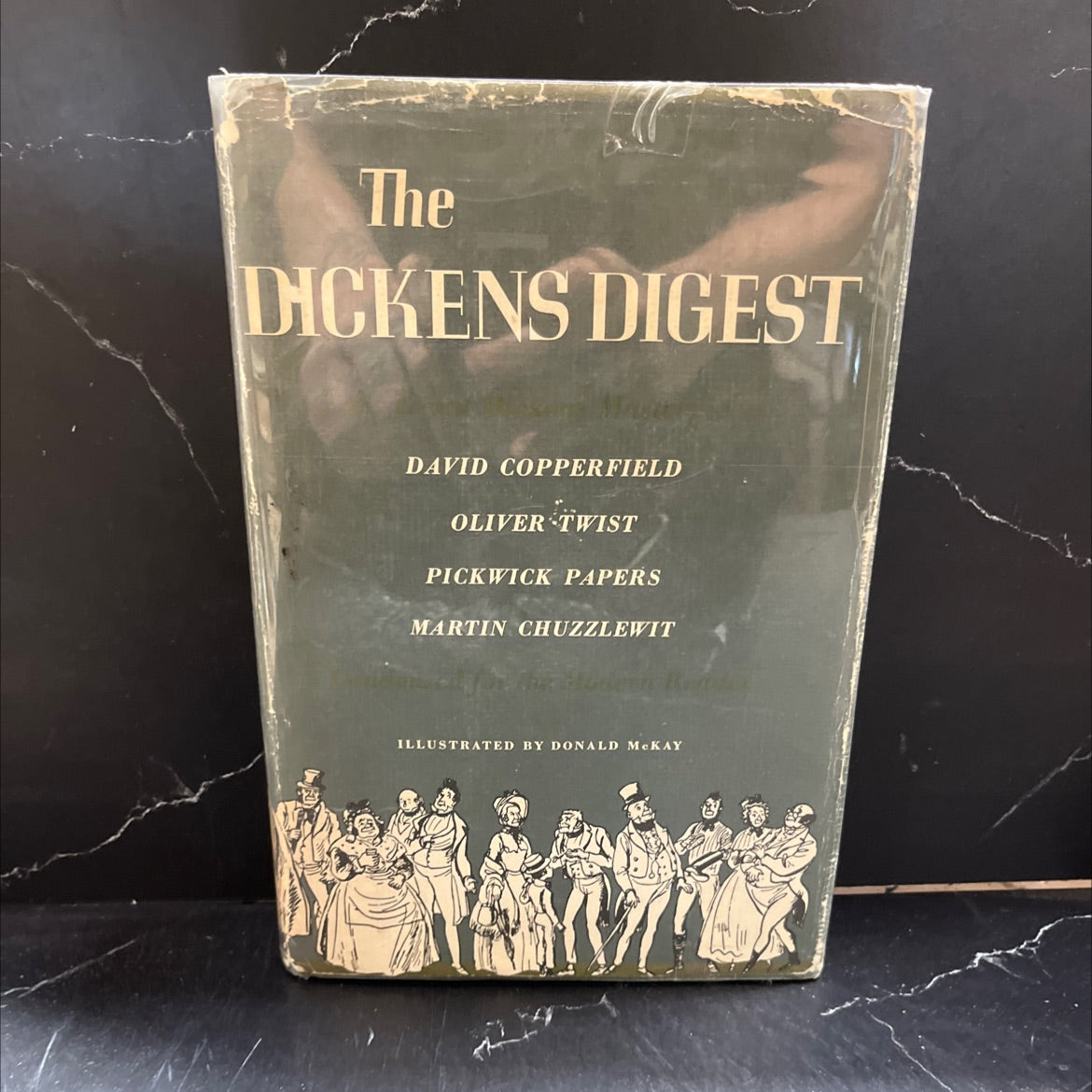 the dickens four great dickens masterpieces book, by charles dickens, 1943 Hardcover image 1