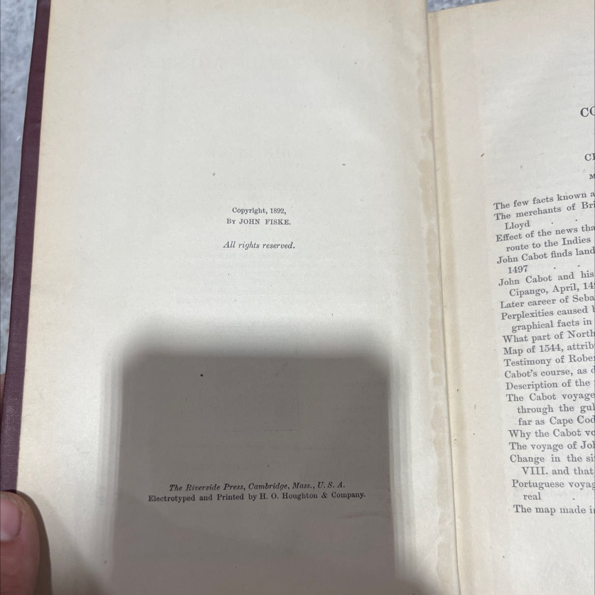 the discovery of america 504 with some account of ancient america and the spanish conquest book, by john fiske, 1892 image 3