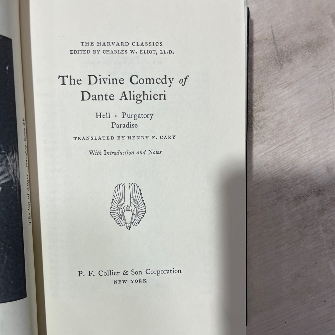 the divine comedy of dante alighieri hell purgatory paradise book, by dante alighieri, 1937 Hardcover image 2