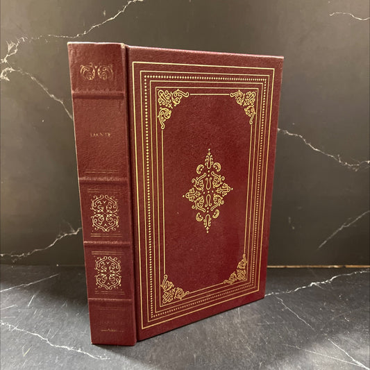 the divine comedy of dante alighieri hell purgatory paradise book, by dante alighieri, 1985 Leather image 1