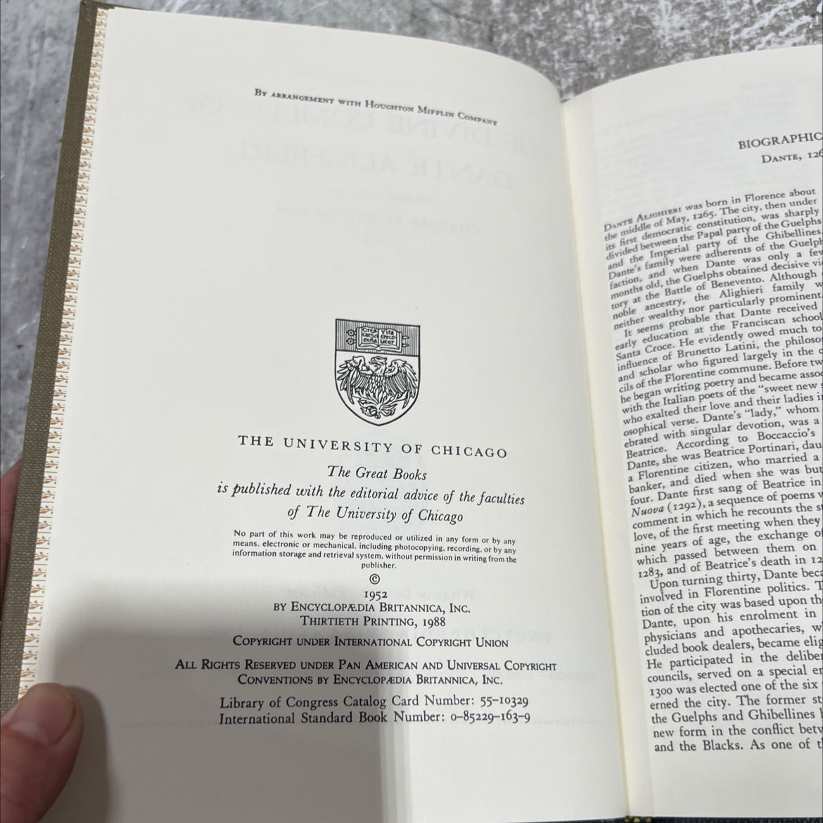 the divine comedy of dante alighieri book, by dante alighieri, 1988 Hardcover image 3