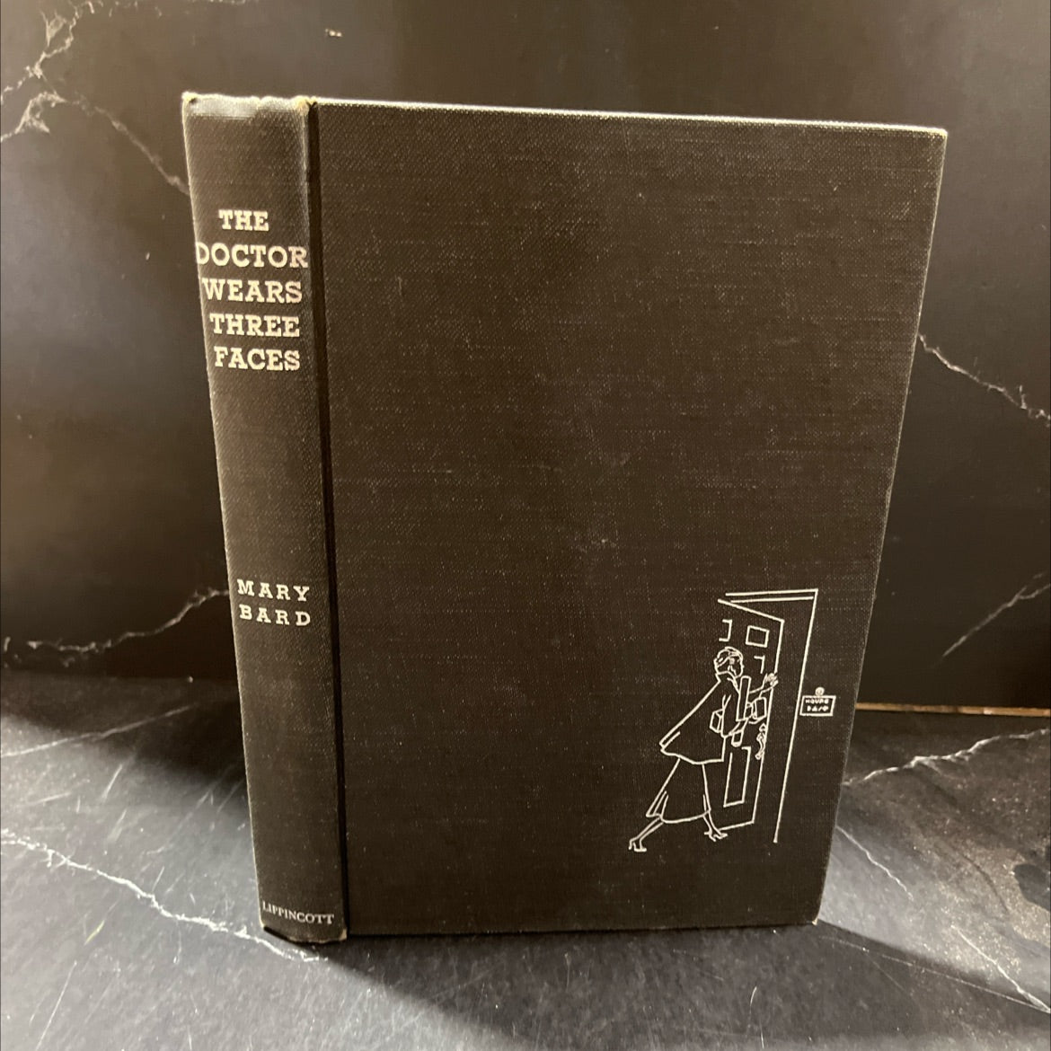 the doctor wears three faces book, by mary bard, 1949 Hardcover image 1