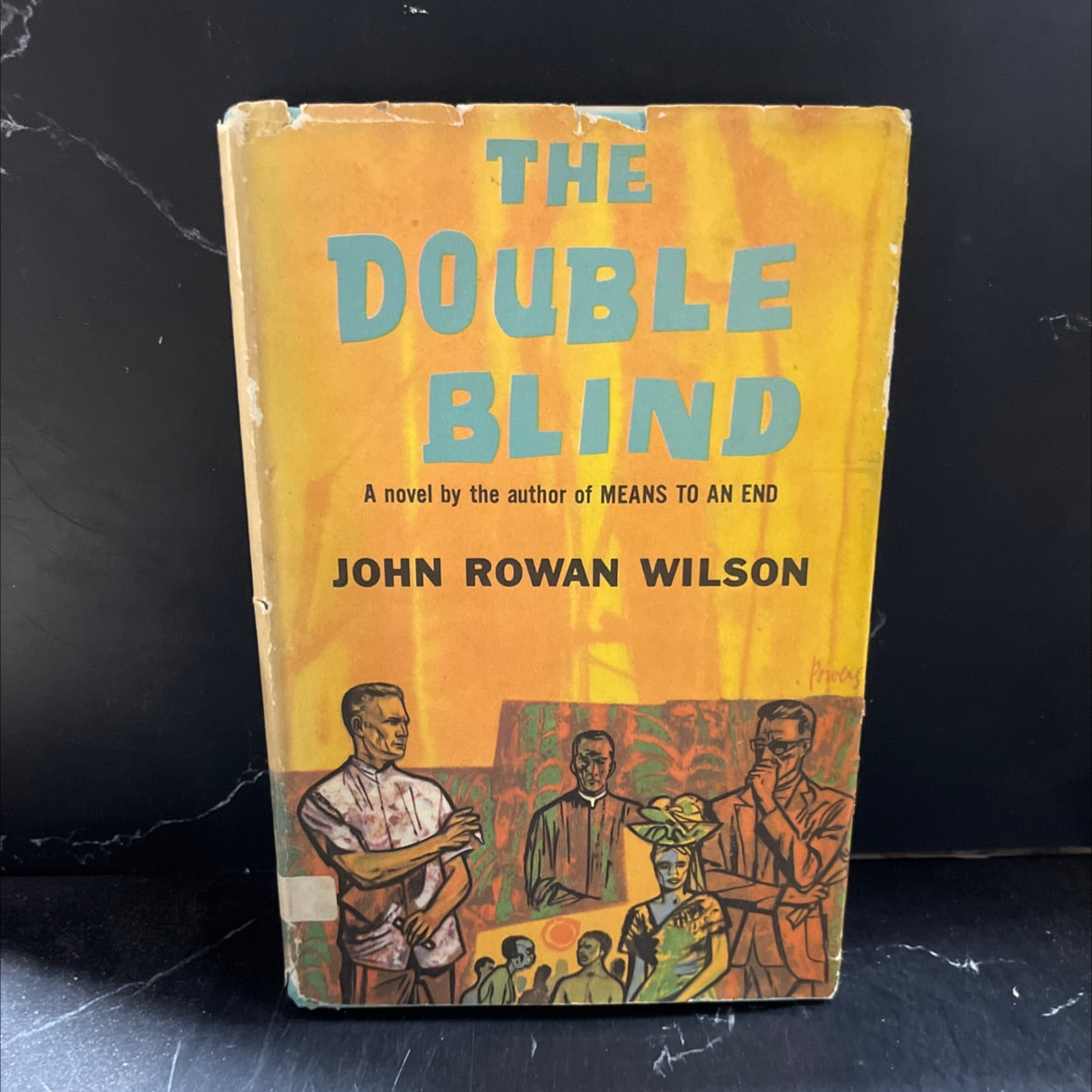 the double blind book, by john rowan wilson, 1960 Hardcover image 1