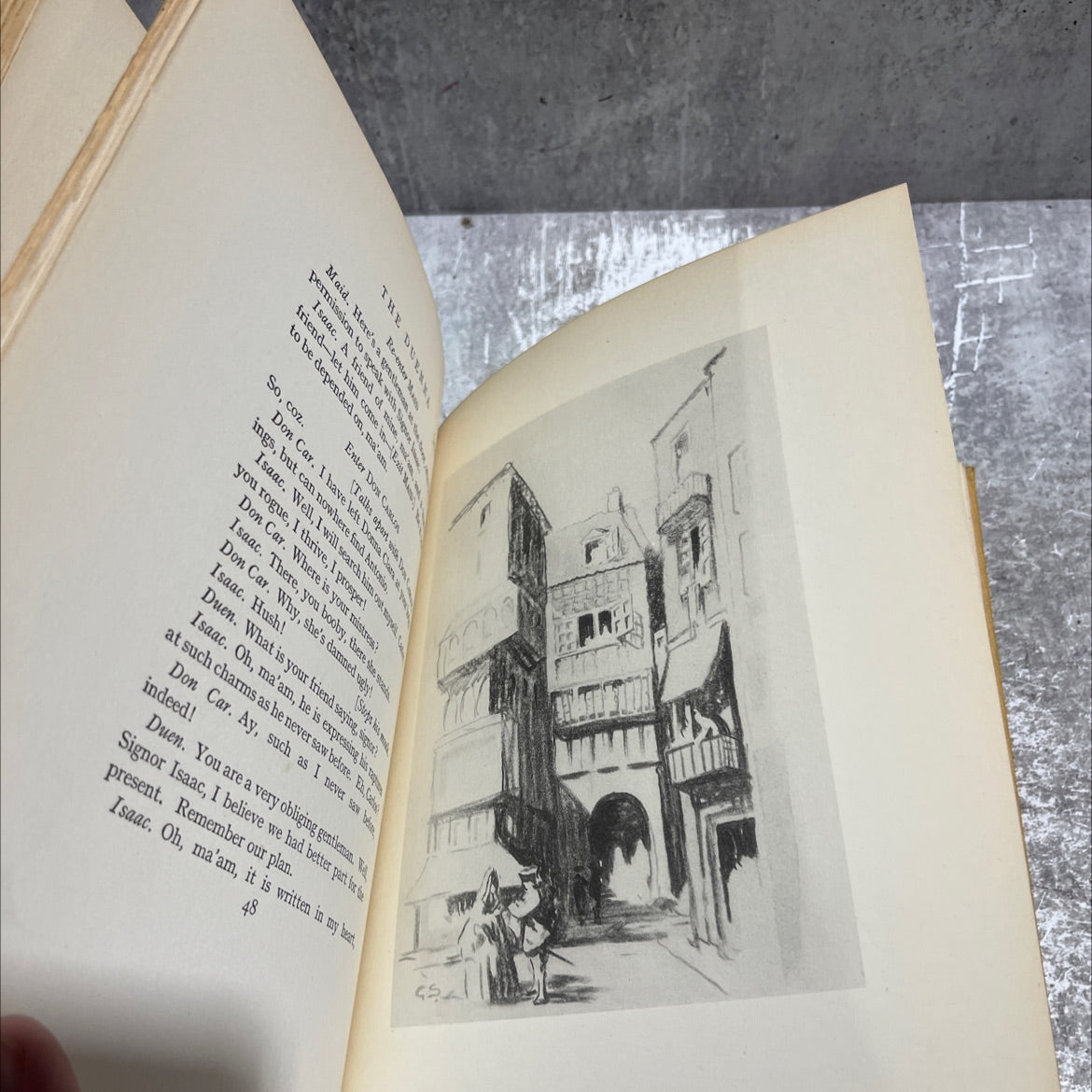 the duenna book, by richard brinsley sheridan, 1925 Hardcover image 4