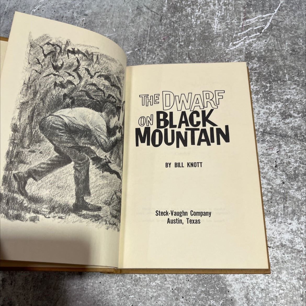the dwarf on black mountain book, by bill knott, 1967 Hardcover image 2