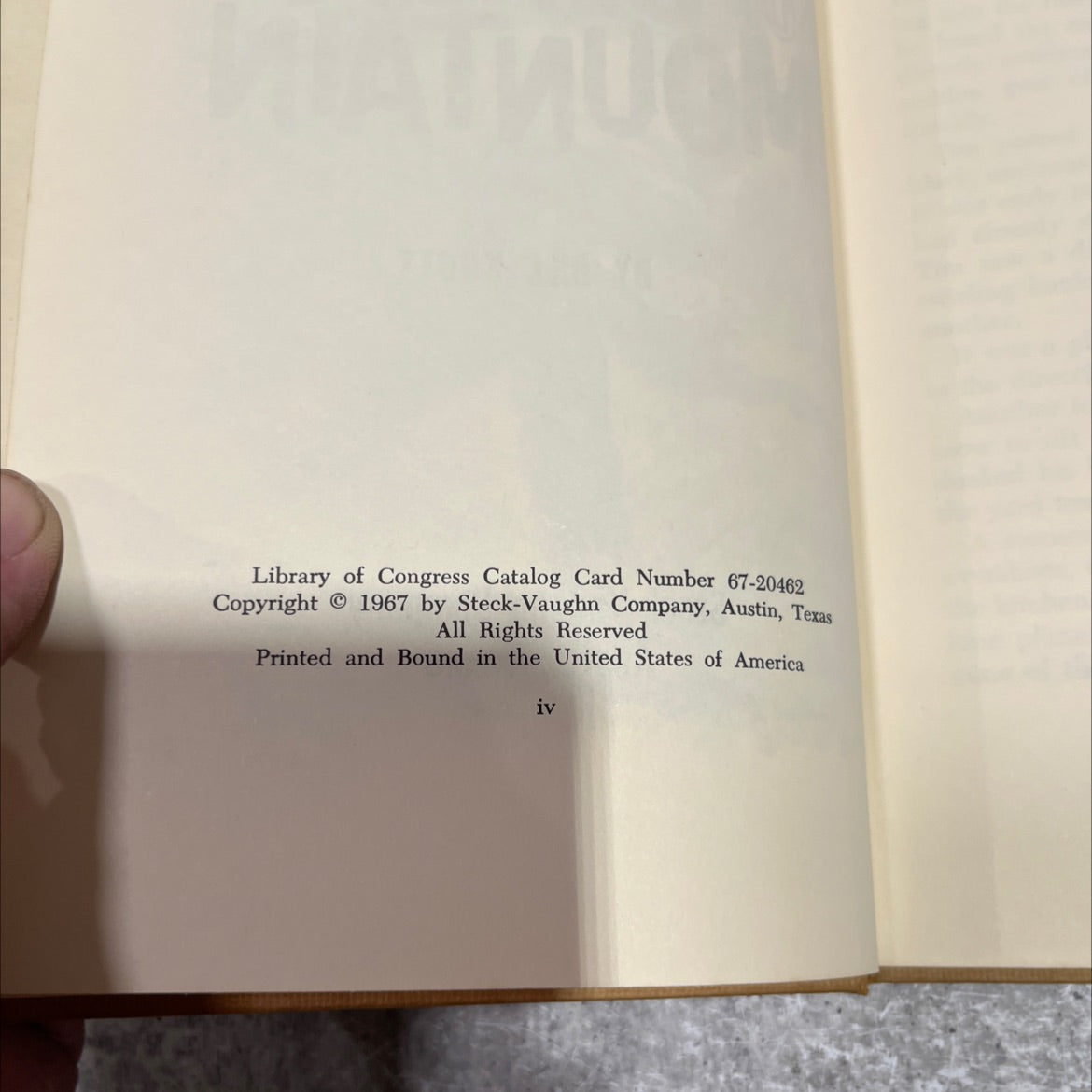 the dwarf on black mountain book, by bill knott, 1967 Hardcover image 3