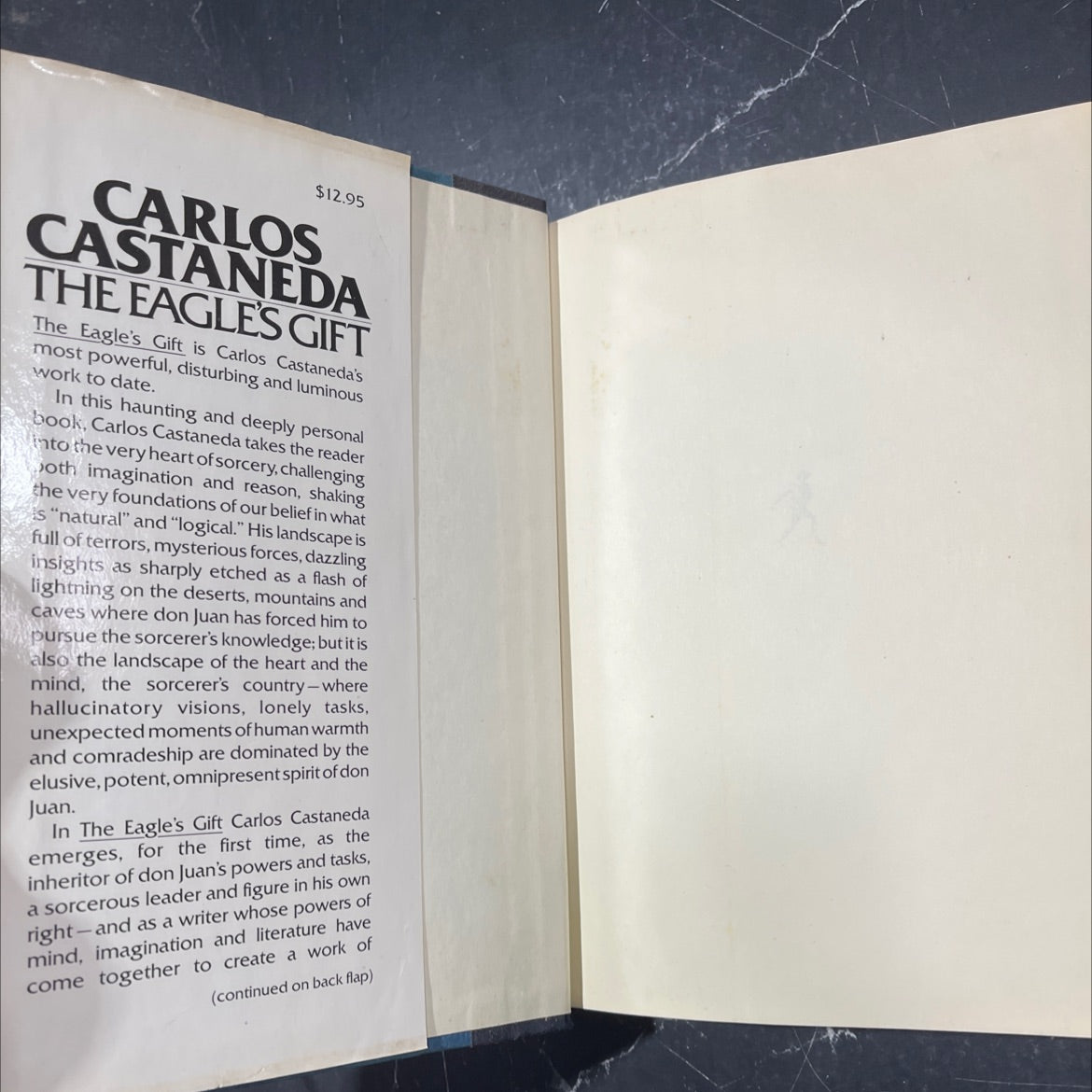 the eagle's gift book, by carlos castaneda, 1981 Hardcover image 4