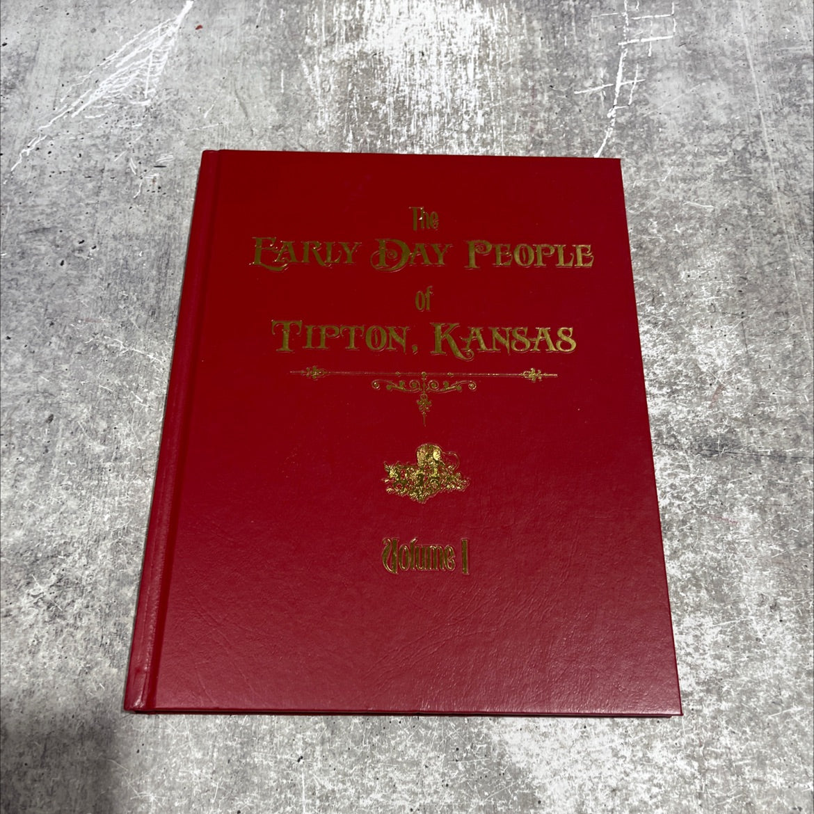 the early day people of tipton, kansas book, by yags yuan, 2010 Hardcover image 1