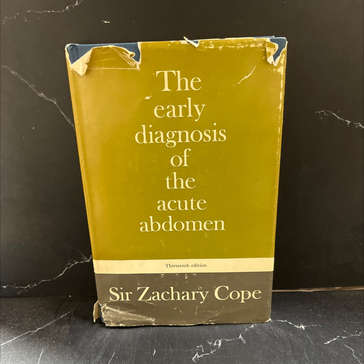 the early diagnosis of the acute abdomen book, by sir zachary cope, 1968 Hardcover image 1