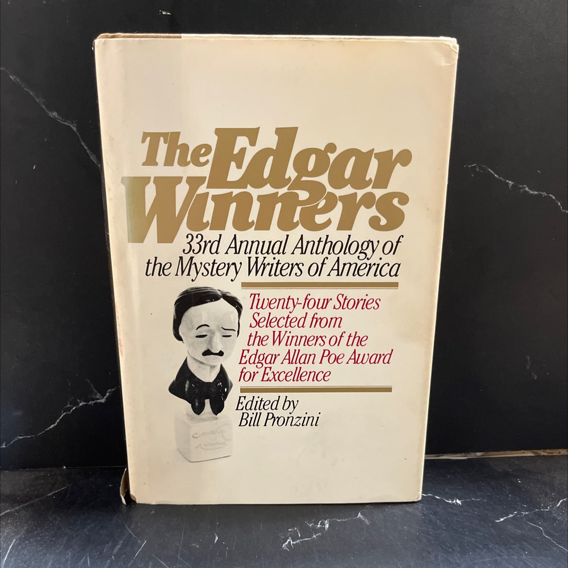 the edgar winners 33rd annual anthology of the mystery writers of america book, by Bill Pronzini, 1980 Hardcover image 1