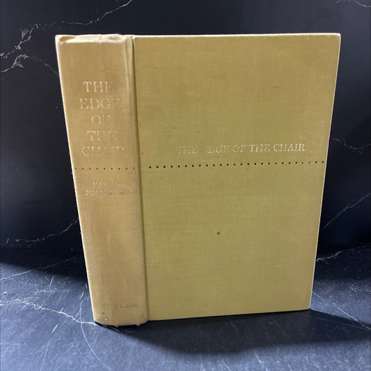 the edge of the chair book, by joan kahn, 1967 Hardcover image 1