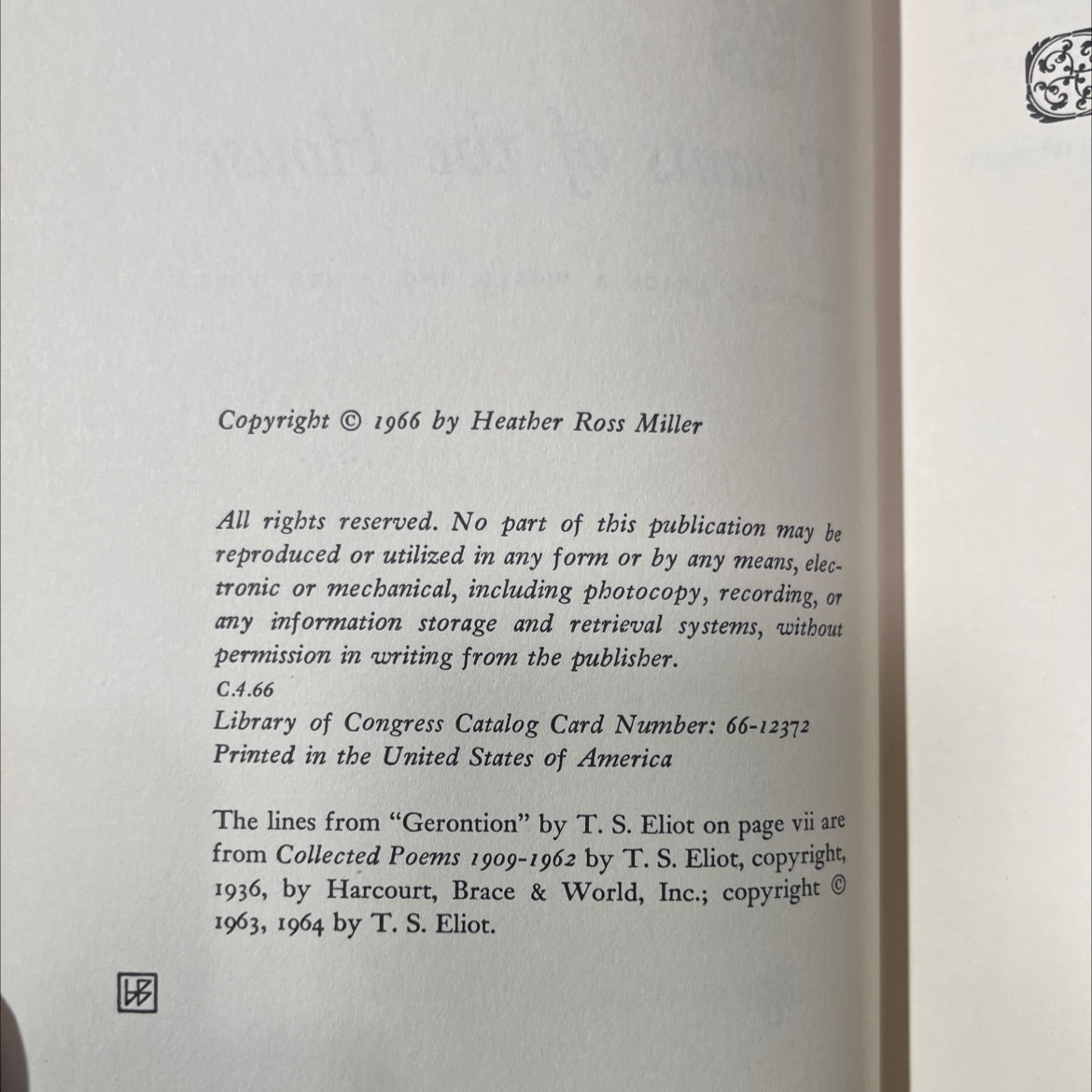 the edge of the woods book, by heather ross miller, 1966 Hardcover image 3