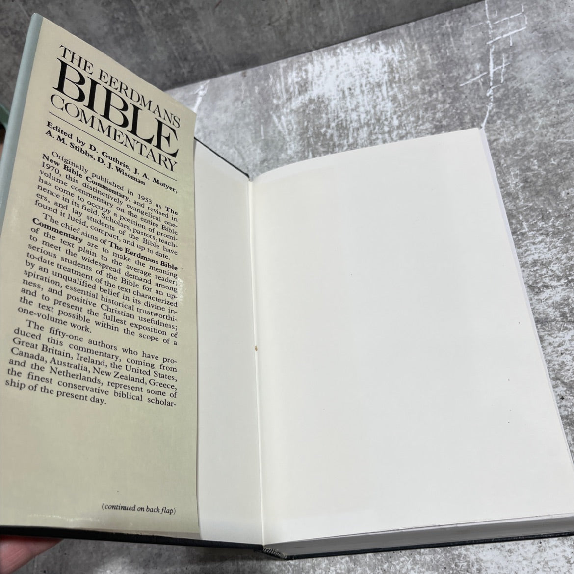 the eerdmans bible commentary book, by d. guthrie, j. a. motyer, 1970 Hardcover image 4