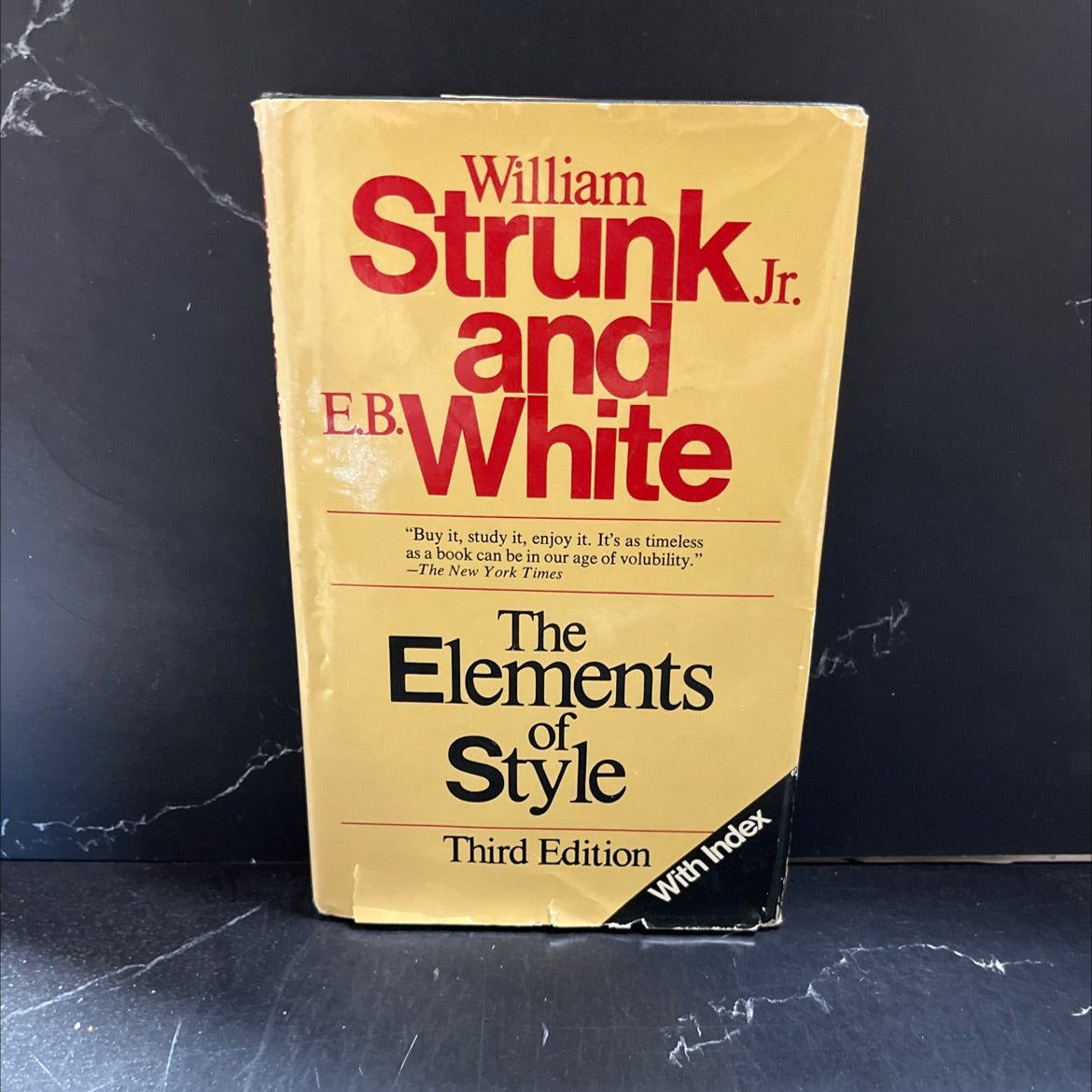 the elements of style book, by william strunk jr., 1979 Hardcover image 1