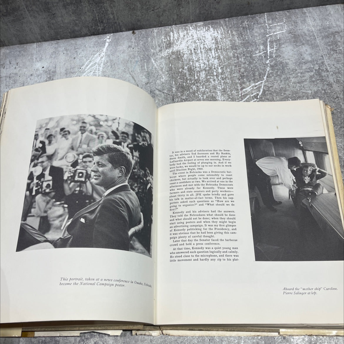 the emergence of john f. kennedy portrait book, by Jacques Lowe, 1961 Hardcover image 4