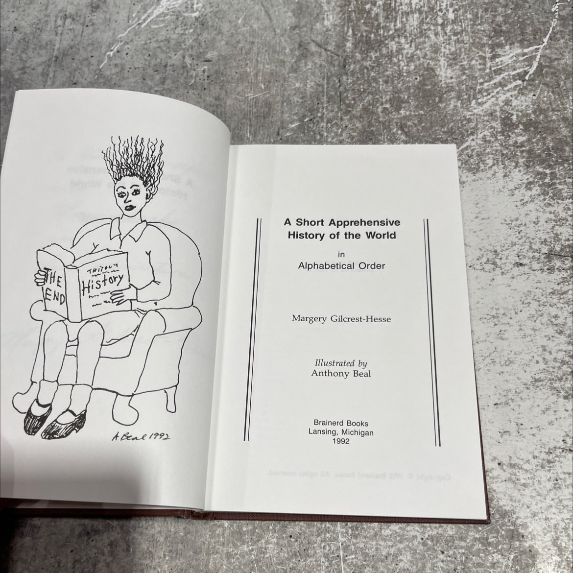 the end thitoly history in a short apprehensive history of the world in alphabetical order book, by Margery image 2