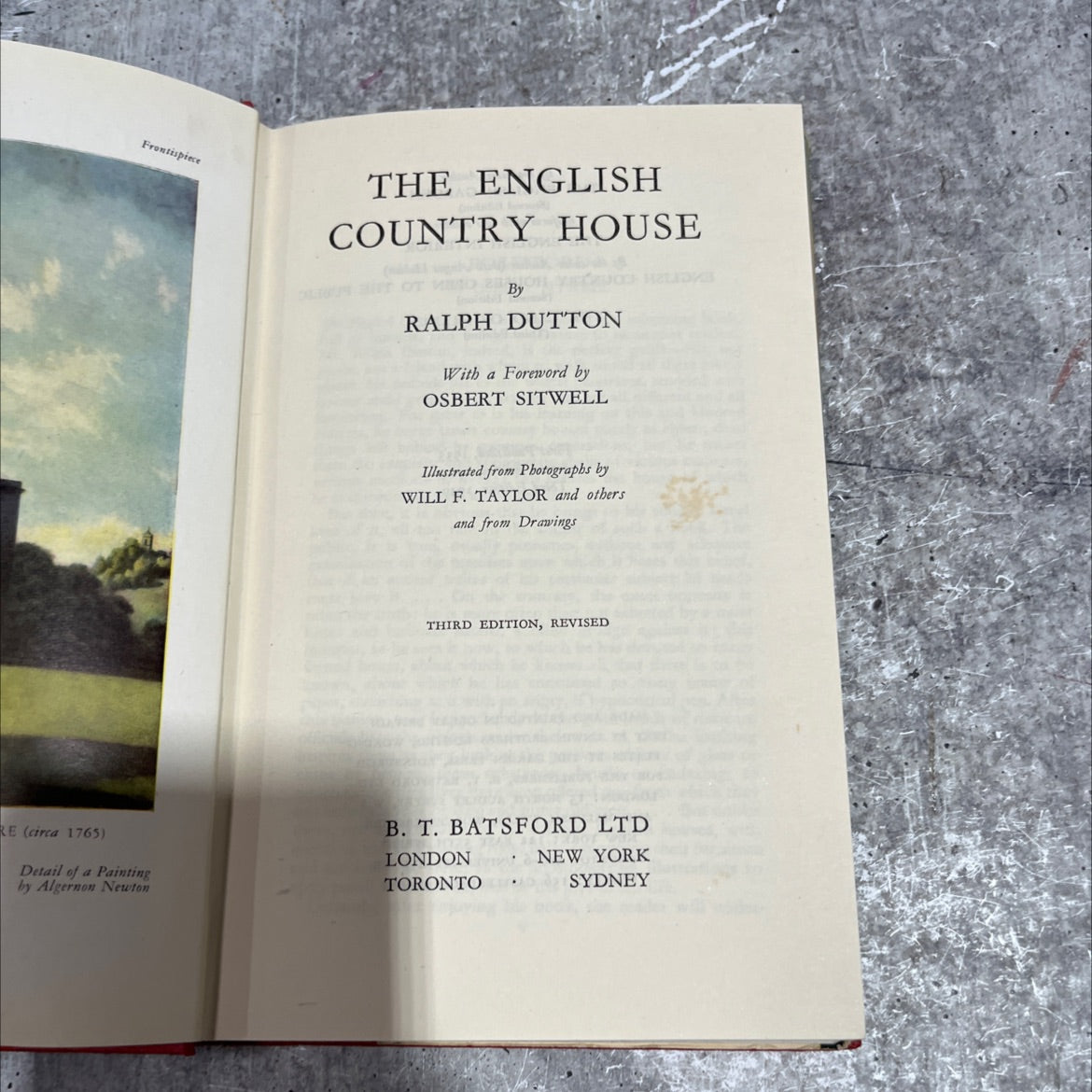 the english country house book, by ralph dutton, 1949 Hardcover image 2