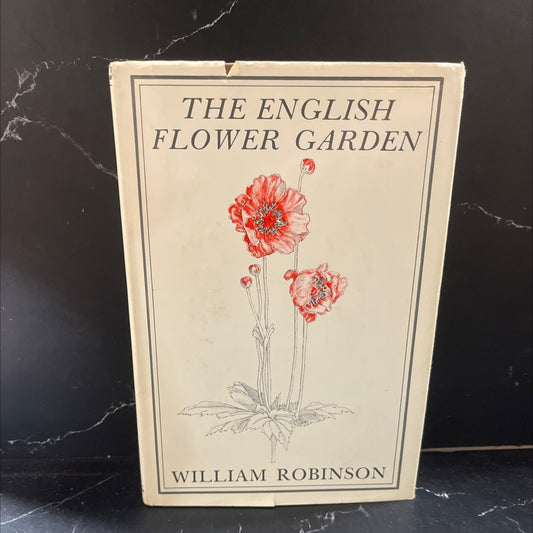 the english flower garden book, by william robinson, 1984 Hardcover image 1
