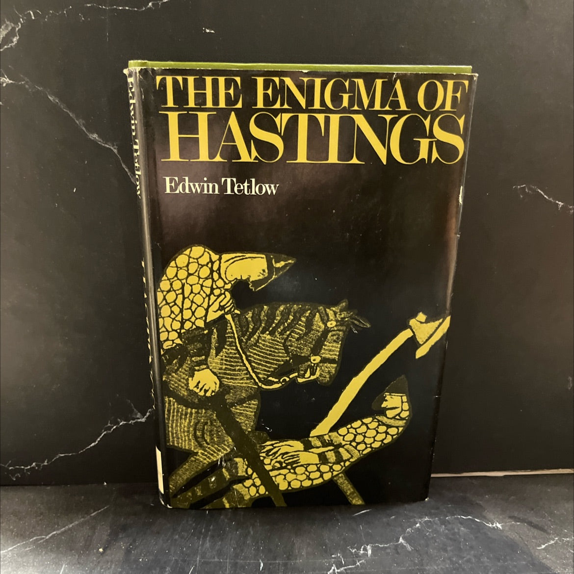 the enigma of hastings book, by edwin tetlow, 1974 Hardcover image 1