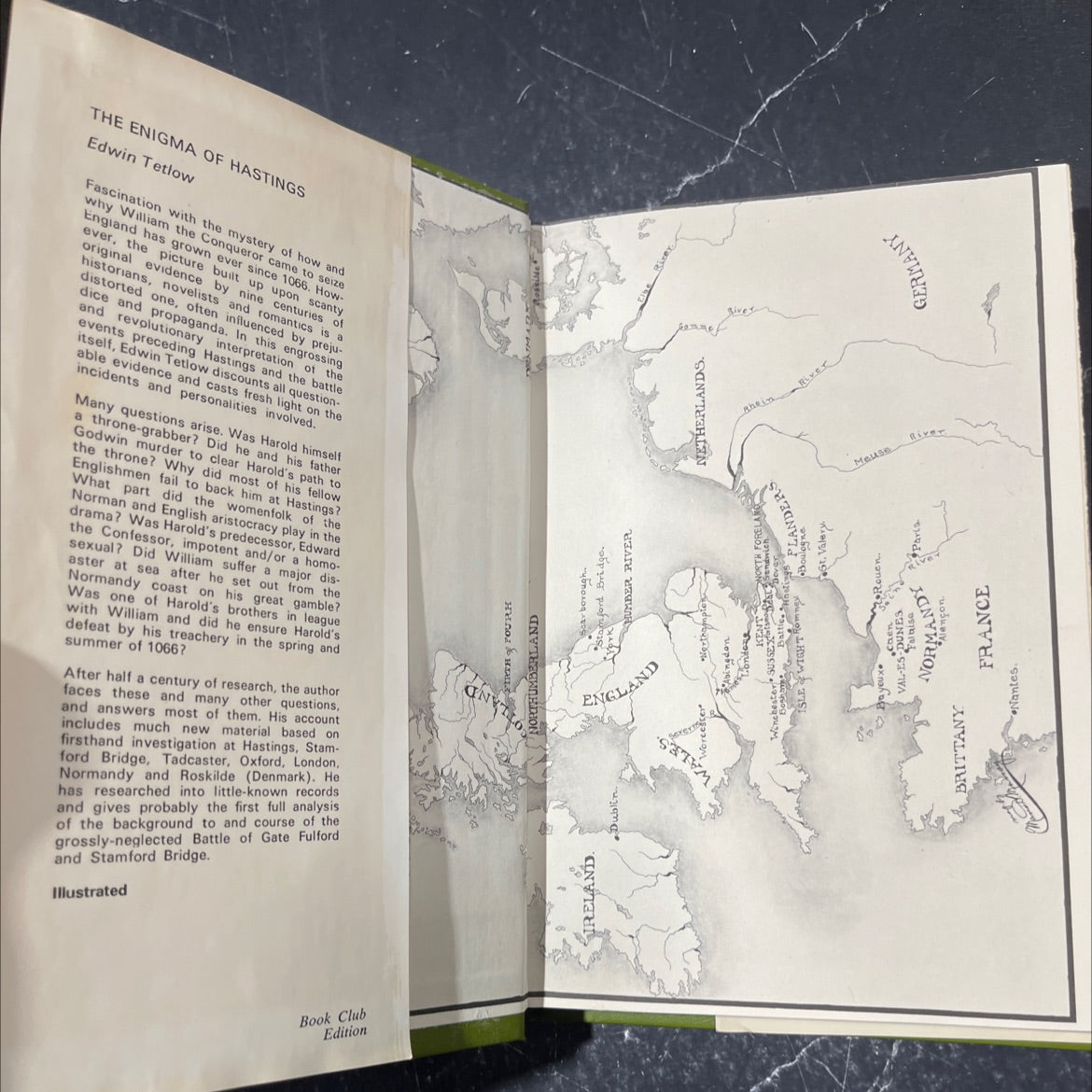 the enigma of hastings book, by edwin tetlow, 1974 Hardcover image 4