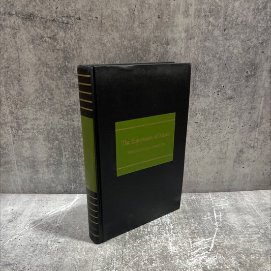 the enjoyment of music y music an introduction to perceptive listening three kings book, by joseph machlis, 1970 image 1