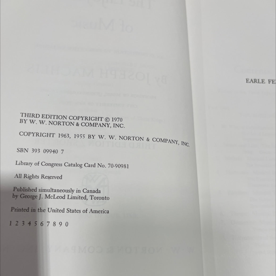 the enjoyment of music y music an introduction to perceptive listening three kings book, by joseph machlis, 1970 image 3