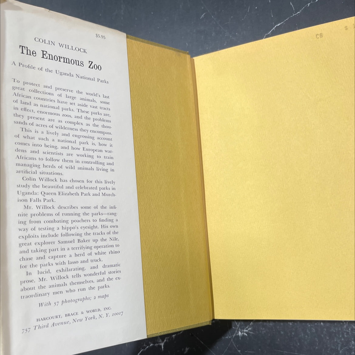 the enormous zoo book, by Colin Willock, 1964 Hardcover image 4