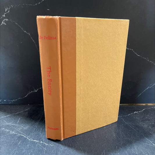 the entity book, by frank de felitta, 1978 Hardcover image 1