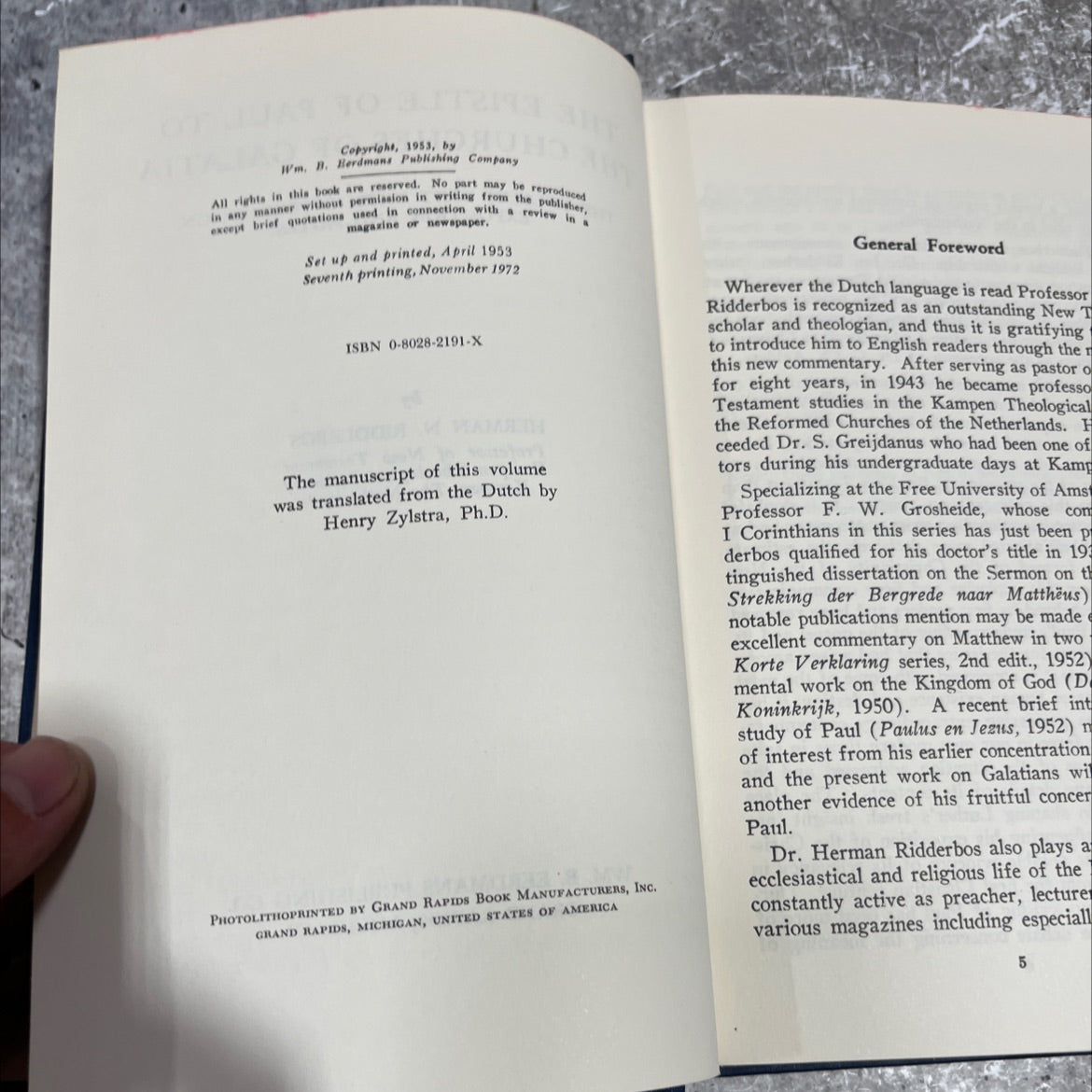 the epistle of paul to the churches of galatia the english text with introduction, exposition and notes book, by herman image 3