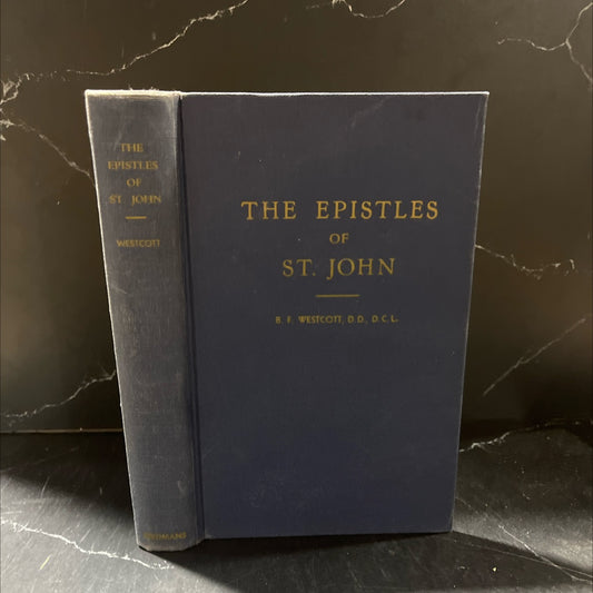 the epistles of st john the greek text with notes and essays book, by brooke foss westcott, 1952 Hardcover image 1