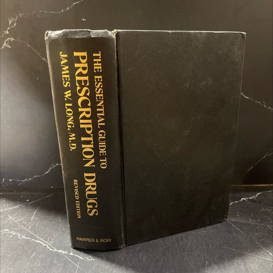the essential guide to prescription drugs book, by james w. long, m.d., 1980 Hardcover image 1