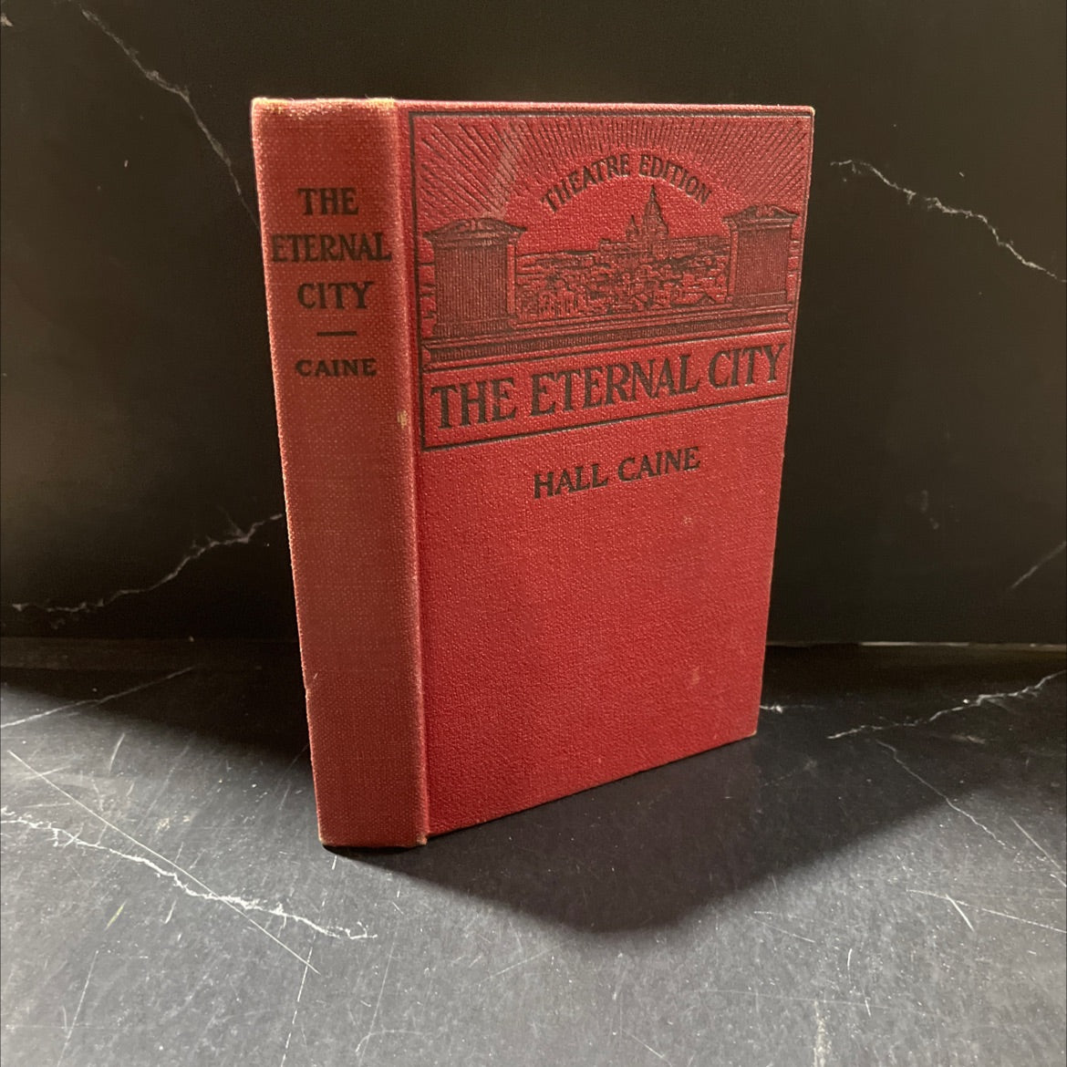 the eternal city book, by hall caine, 1902 Hardcover image 1