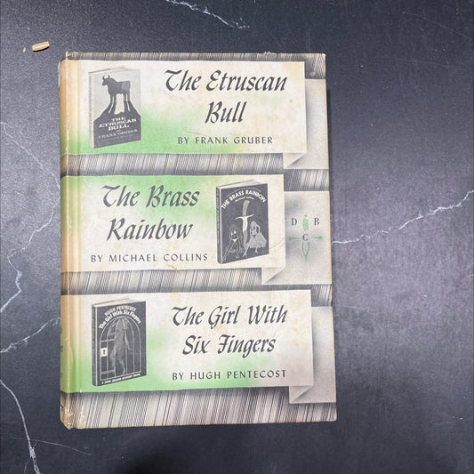 the etruscan bull book, by frank gruber, 1969 Hardcover image 1