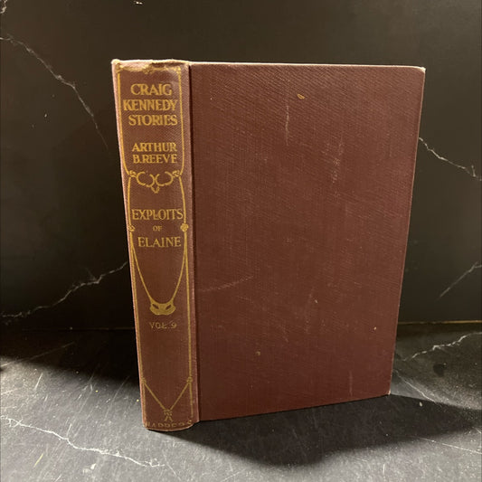 the exploits of elaine book, by arthur b. reeve, 1915 Hardcover image 1