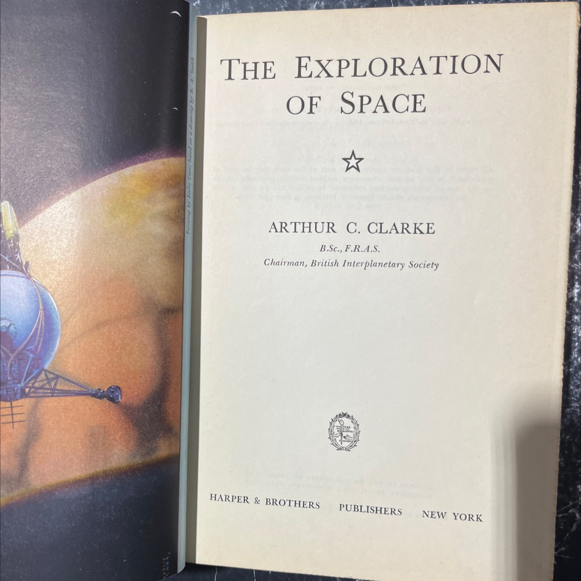 the exploration of space book, by arthur c. clarke, 1951 Hardcover image 2