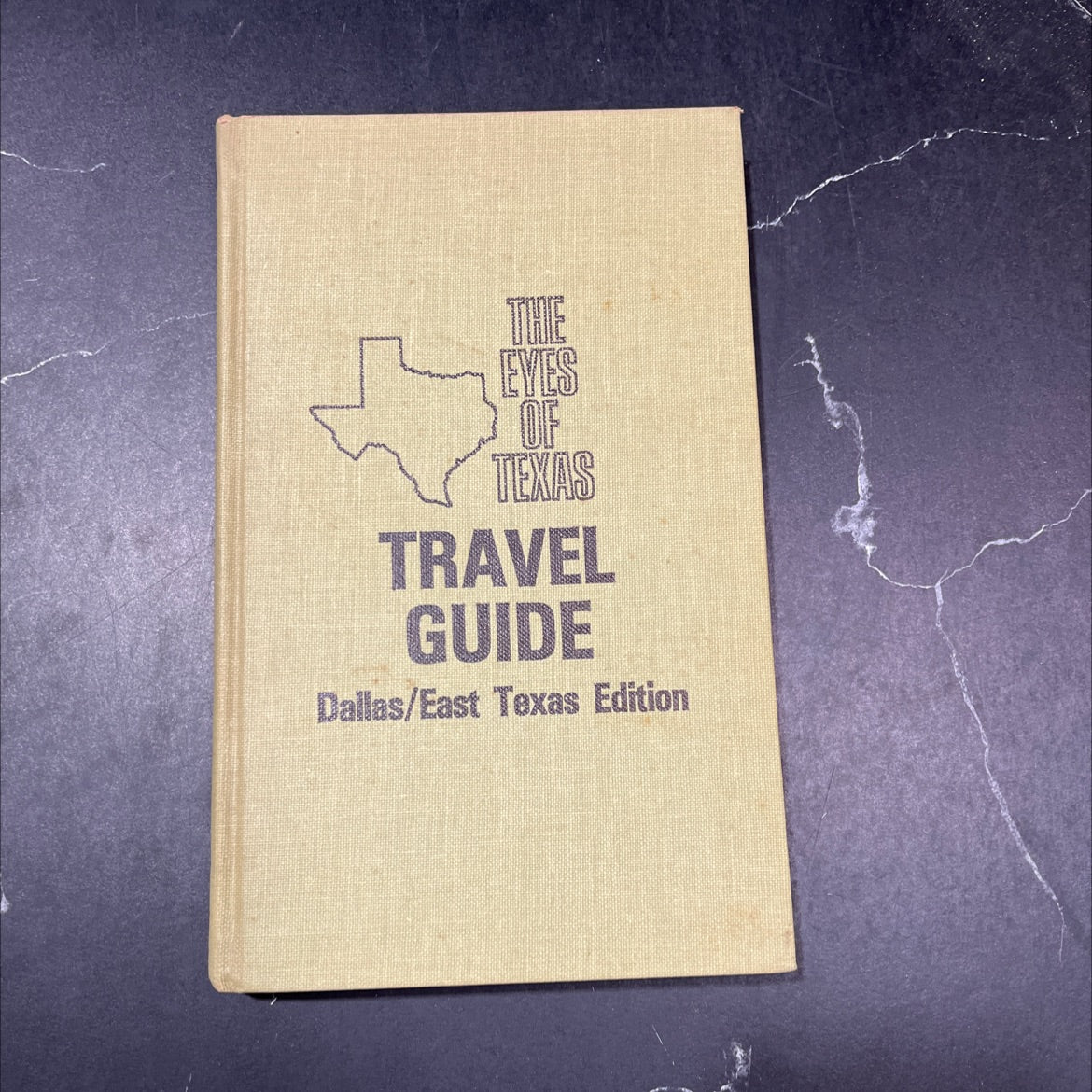 the eyes of texas travel guide dallas/east texas edition book, by ray miller, 1978 Hardcover image 1