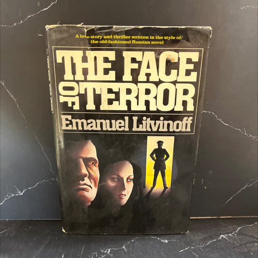 the face of terror book, by Emanuel Litvinoff, 1978 Hardcover image 1