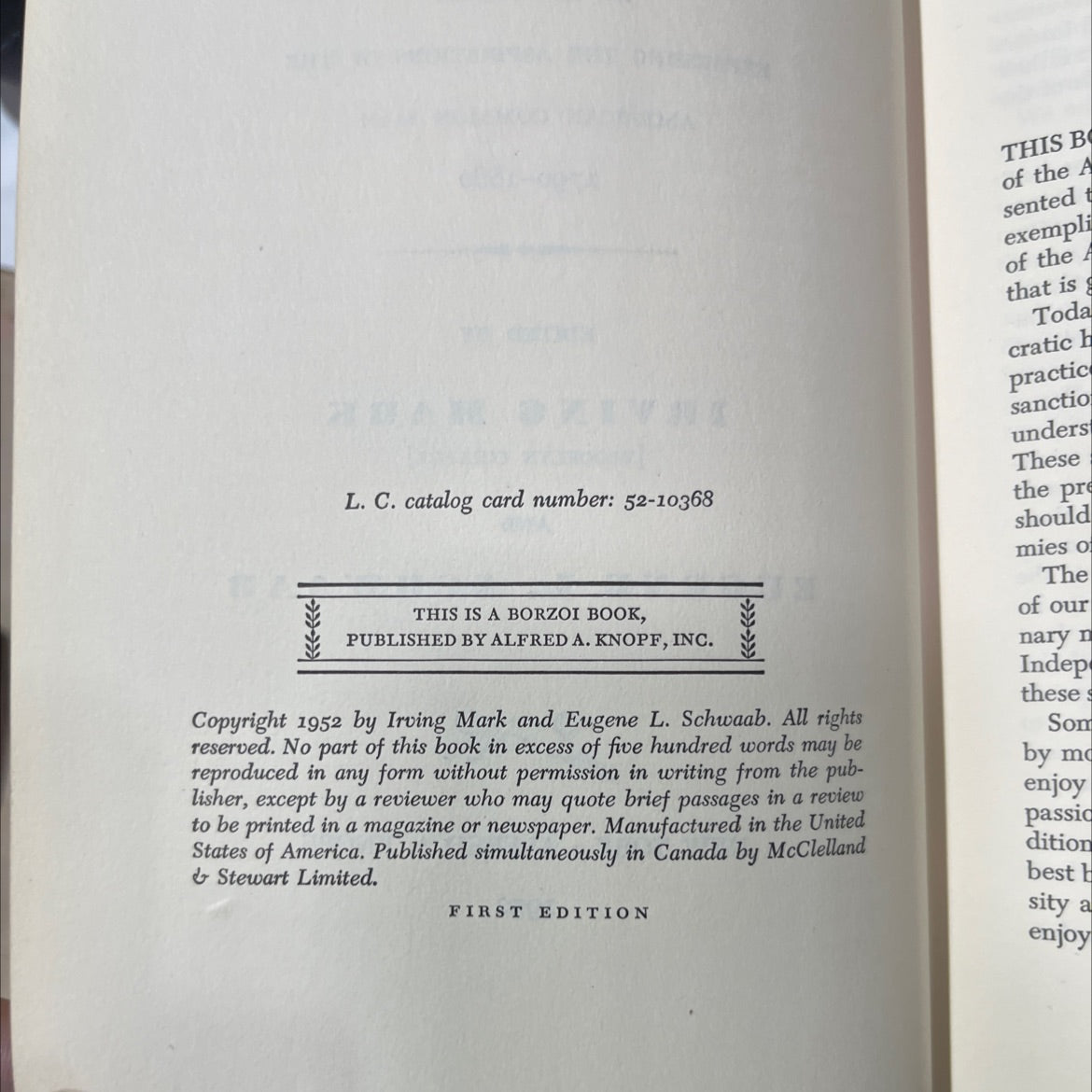 the faith of our fathers an anthology expressing the aspirations of the american common man 1790-1860 book, by irving image 3