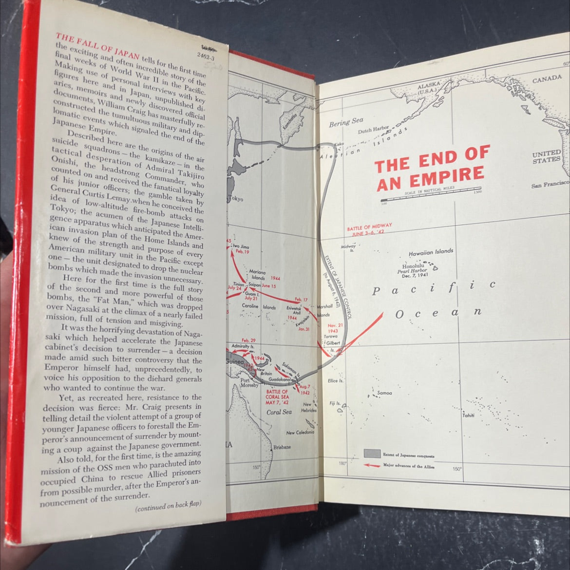 the fall of japan book, by William Craig, 1967 Hardcover image 4