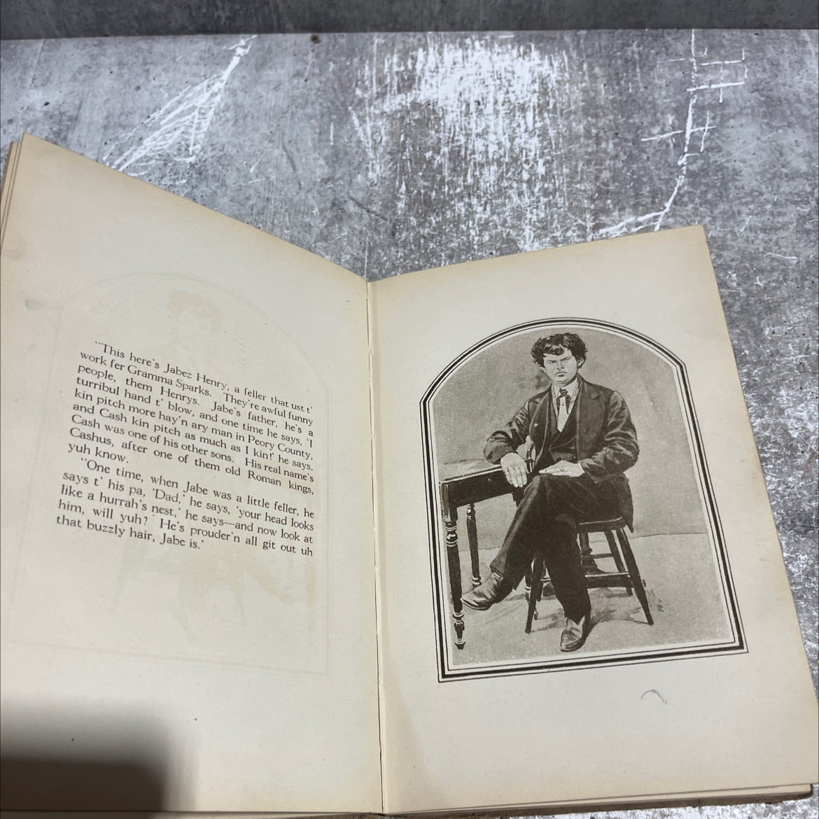 the fambly album book, by rebecca sparks peters, 1917 Hardcover image 4