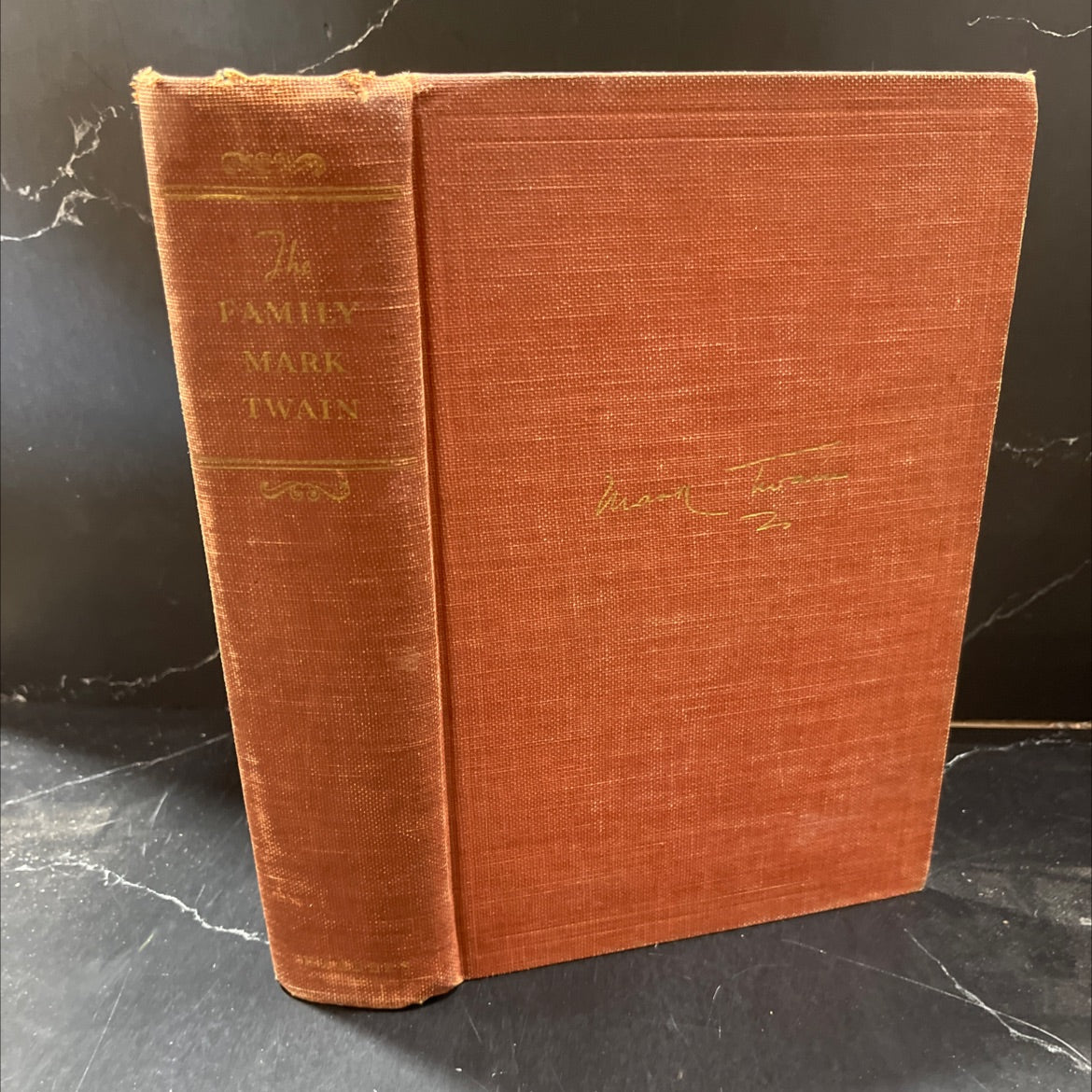 the family mark twain book, by mark twain, 1935 Hardcover image 1