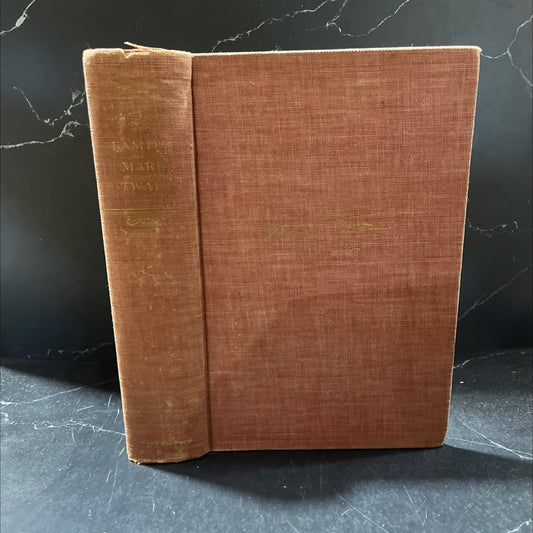 the family mark twain book, by mark twain, 1935 Hardcover image 1