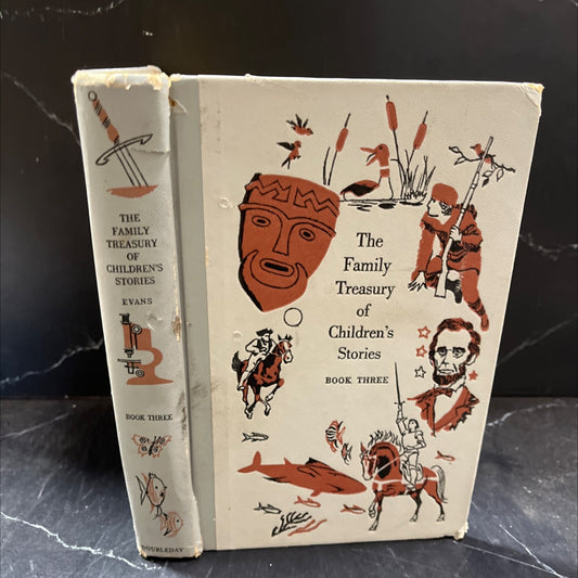 the family treasury of children's stories book, by pauline rush evans, 1956 Hardcover image 1