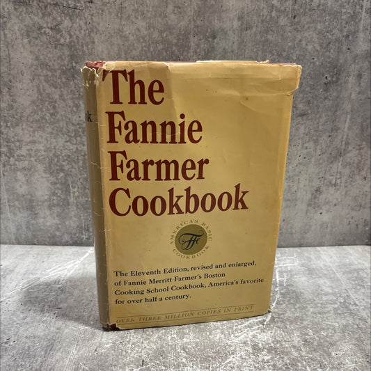 the fannie farmer cookbook book, by wilma lord perkins, 1965 Hardcover image 1
