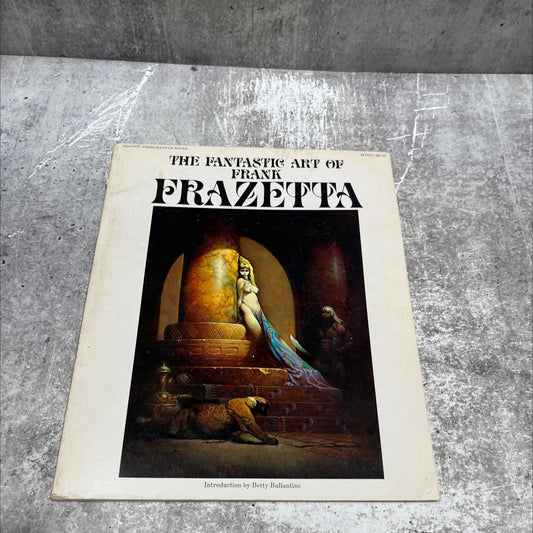 the fantastic art of frank frazetta book, by frank frazetta, 1975 Paperback image 1