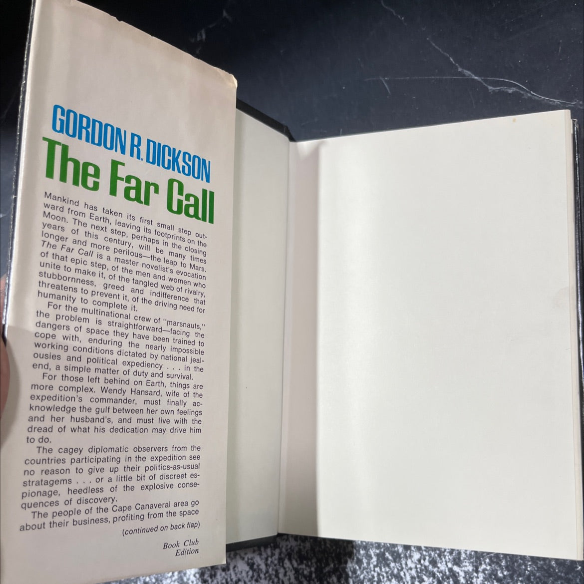 the far call book, by gordon r. dickson, 1978 Hardcover image 4